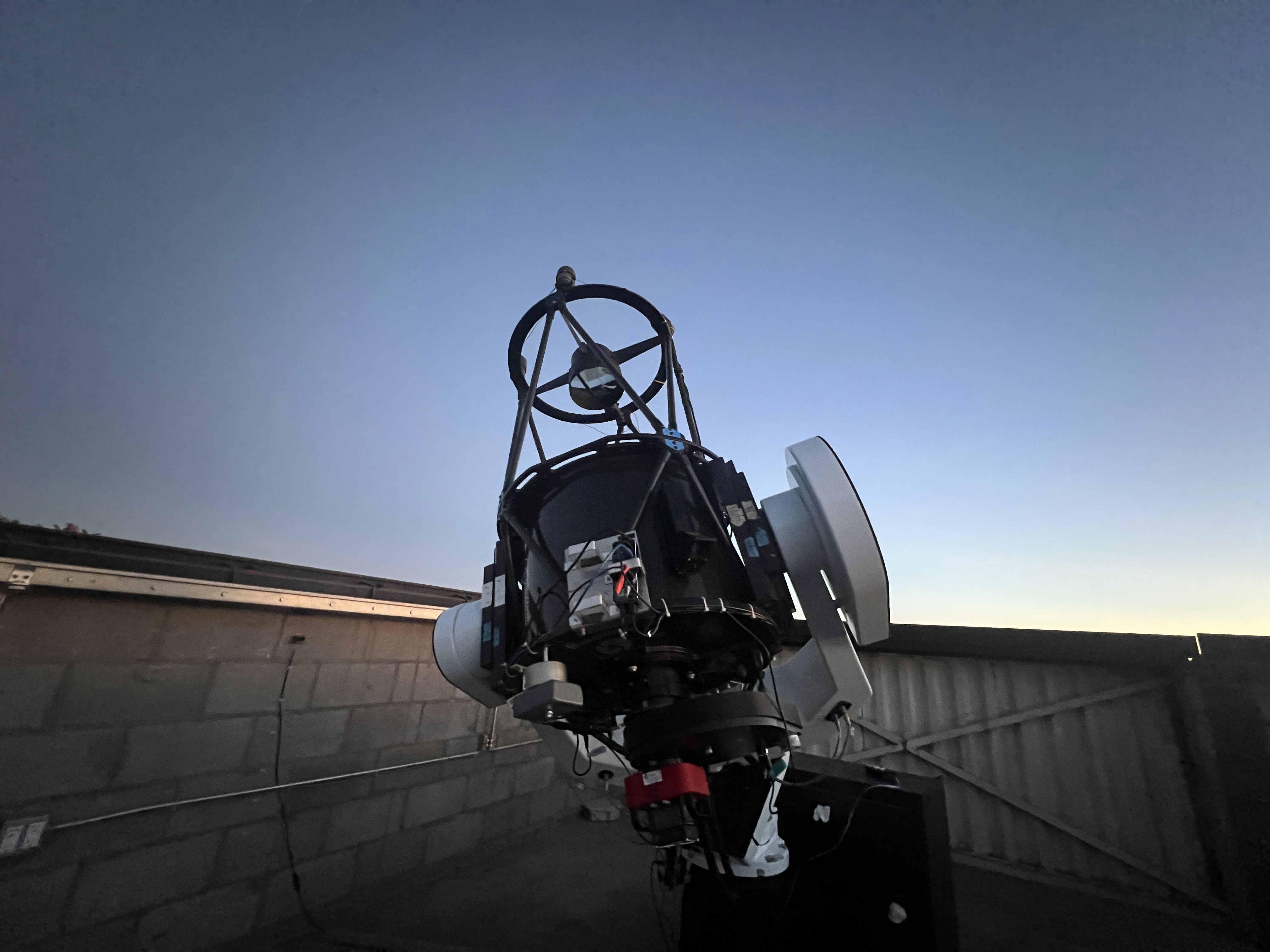 The Robert L. Mutel Telescope is located at Winer Observatory in Sonoita, Arizona. image credit: MACRO Consortium